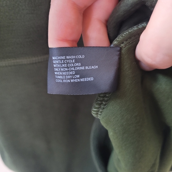 GRAYS PEAK Outdoors Black Evergreen Quarter Zip Fleece Pullover Size M - Picture 8 of 15